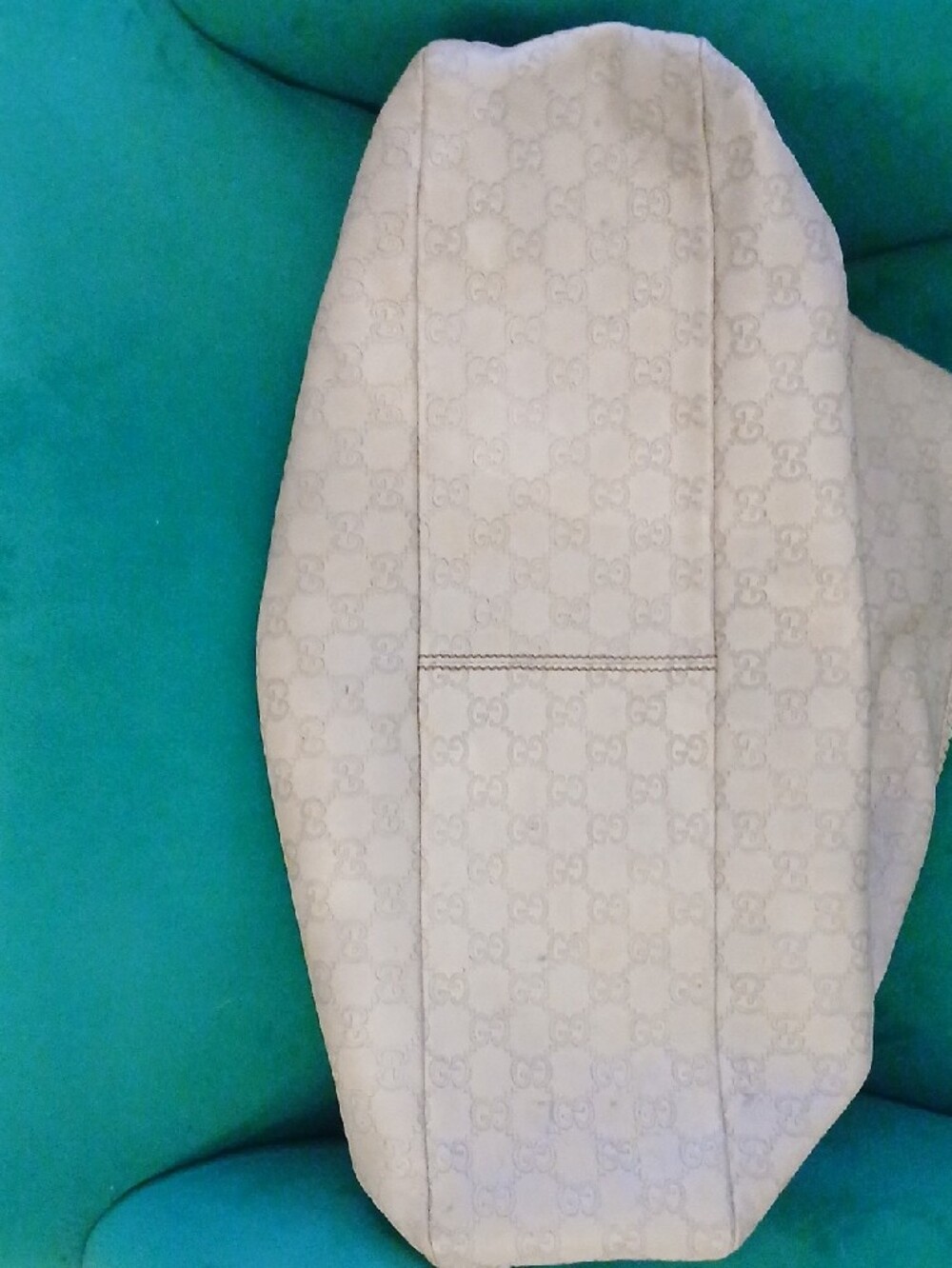 Gucci Horsebit GG Monogram Leather Hobo with Gold-Tone Hardware - Picture 3 of 12